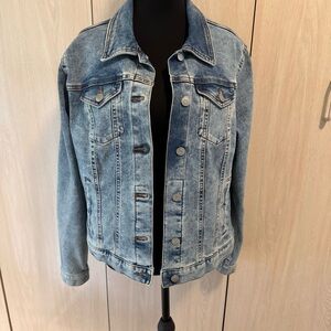 Time and Tru Blue Denim Jean Jacket